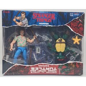 Teenage Mutant Ninja Turtles and Stranger Things Upside Down Remix 6" Raphael